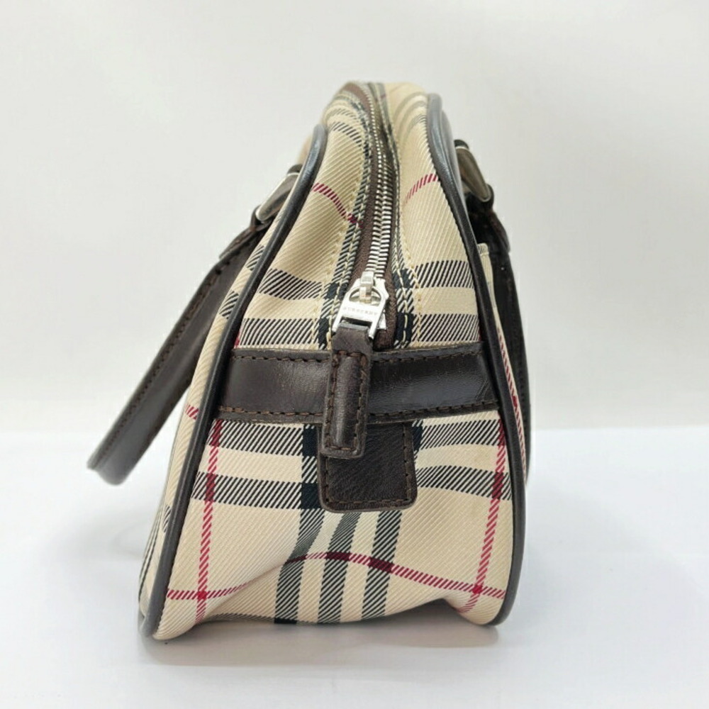 Burberry Boston Bag Beige Tan Check - Picture 4 of 8